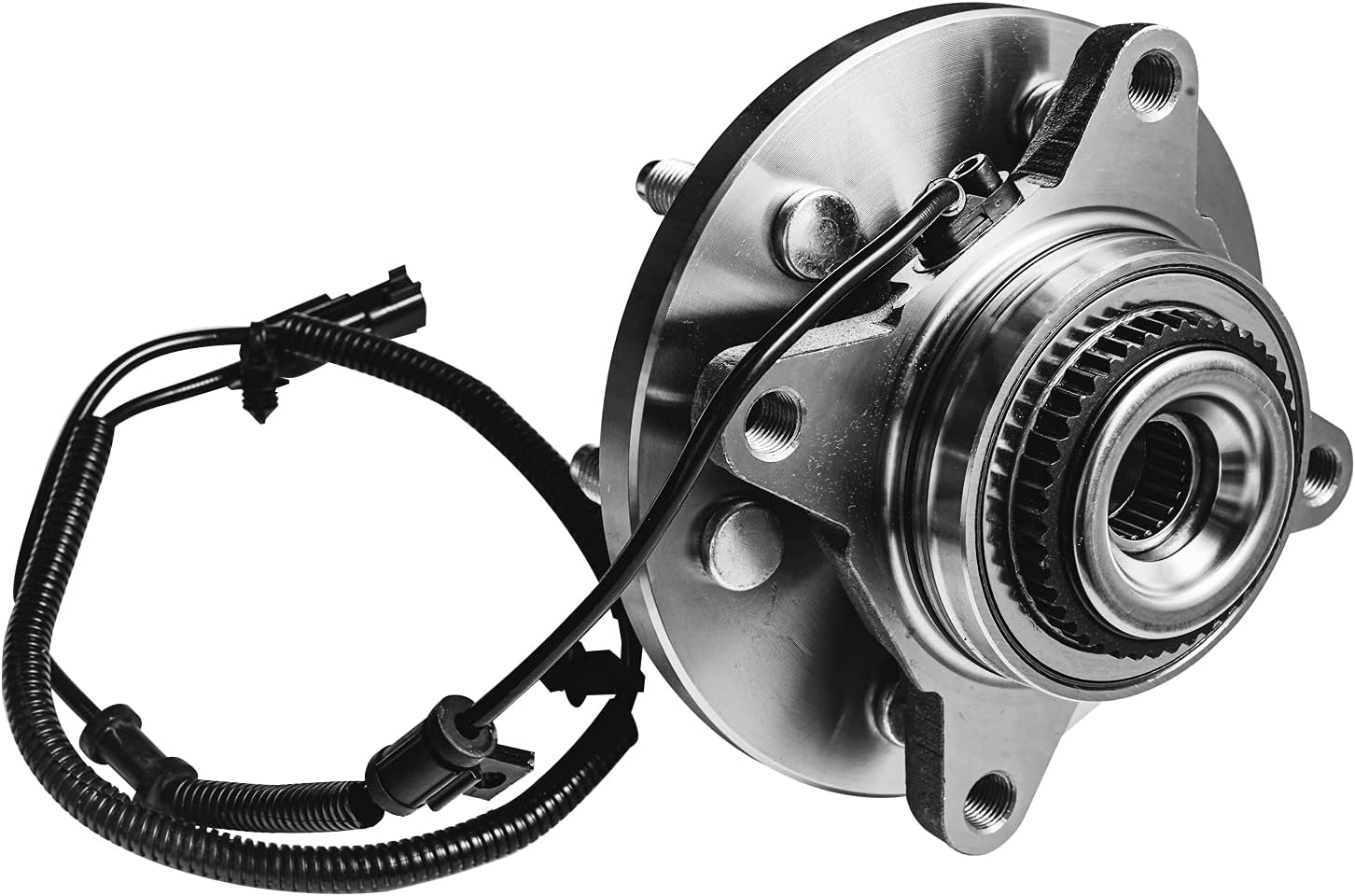 Detroit Axle - 4WD Front Wheel Bearing Hub for 11-14 Ford F-150 Expedition Lincoln Navigator, Replacement 2011 2012 2013 2014 F-150 Expedition Navigator Wheel Bearing and Hub Assembly