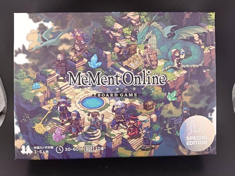 メメントオンライン Makuake限定 豪華版　SPECIAL EDITION メメントオンライン Makuake限定 豪華版 SPECIAL EDITION 新作
