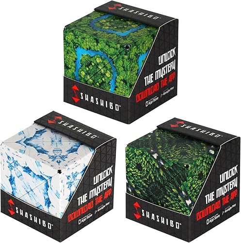 SHASHIBO Paquete de 3 - Selva, Ártico y Bosque