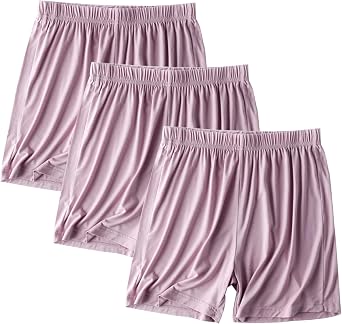 3 Pack Shorts for Women Plus Size Pajamas Shorts Casual Pj Bottoms Comfy Soft Lounge Shorts Breathable Underpants