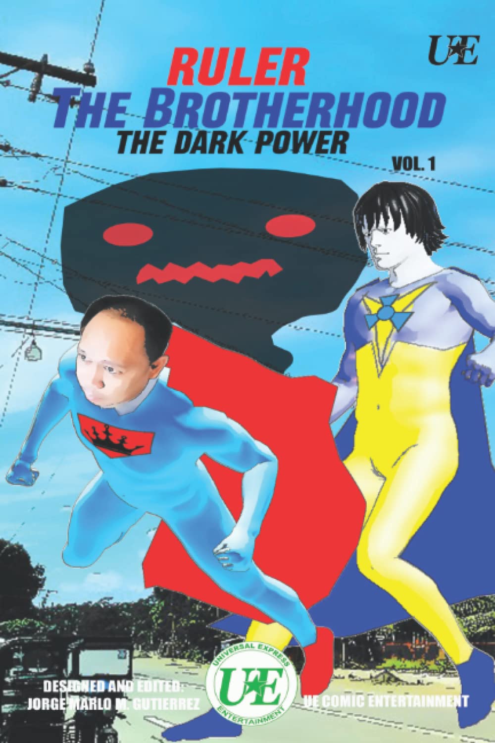 Ruler the Brother the dark power vol 1 Comic Book Standard Size