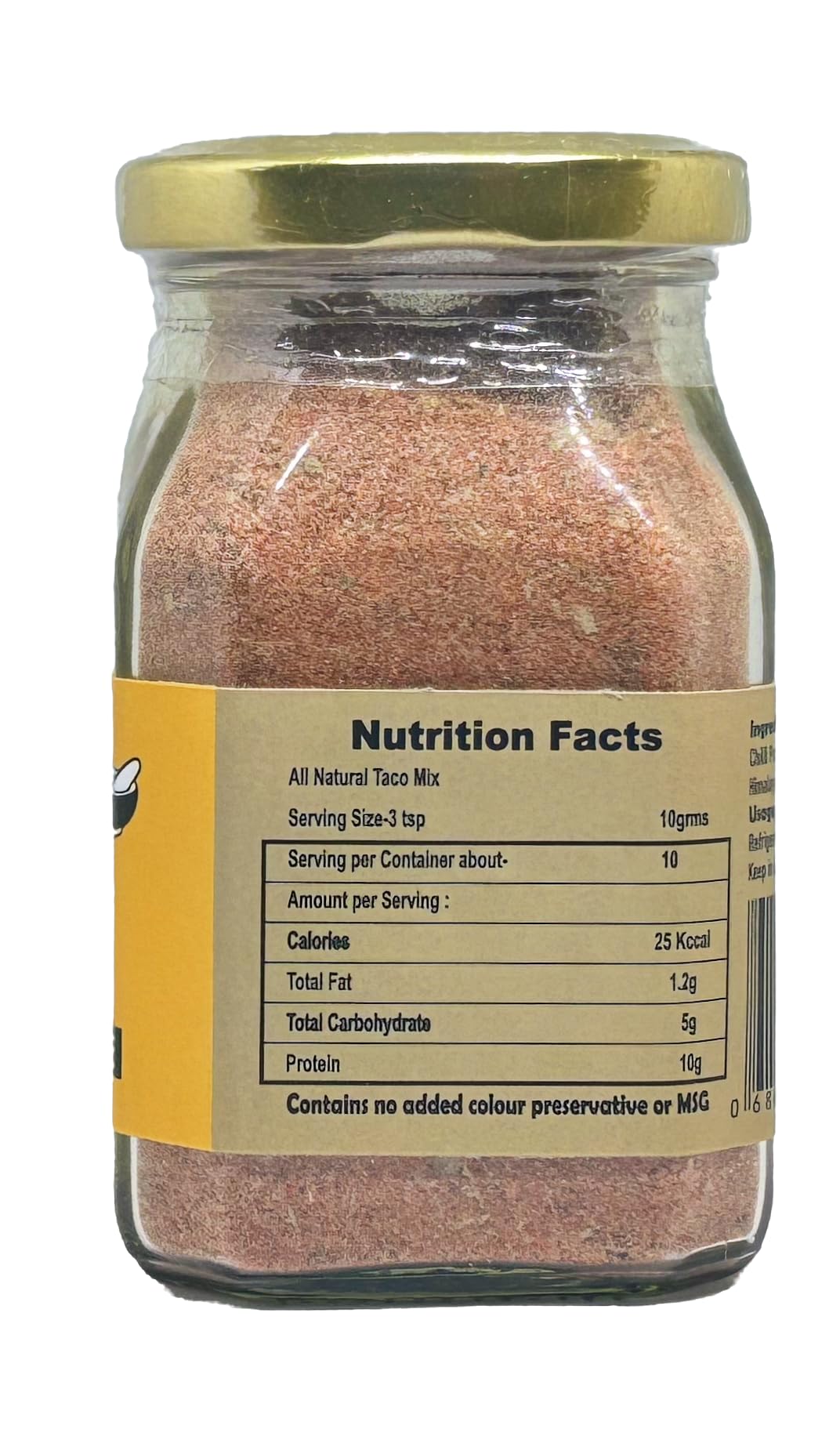 Artisan Palate Taco Mix & Falafel Spice Blend Mix Combo 100 grams each - Image 2 thumbnail