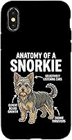 Vista 5 de Anatomy of A Snorkie Funny Dog Lover Owner Pet Parent Case for iPhone XR
