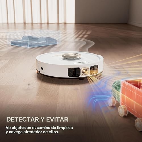 Miniatura 7 de Shark Stratos - Robot aspirador y trapeador 2 en 1 con más de 25 funciones manos libres y base autolimpiante NeverTouch, mapeo de precisión,