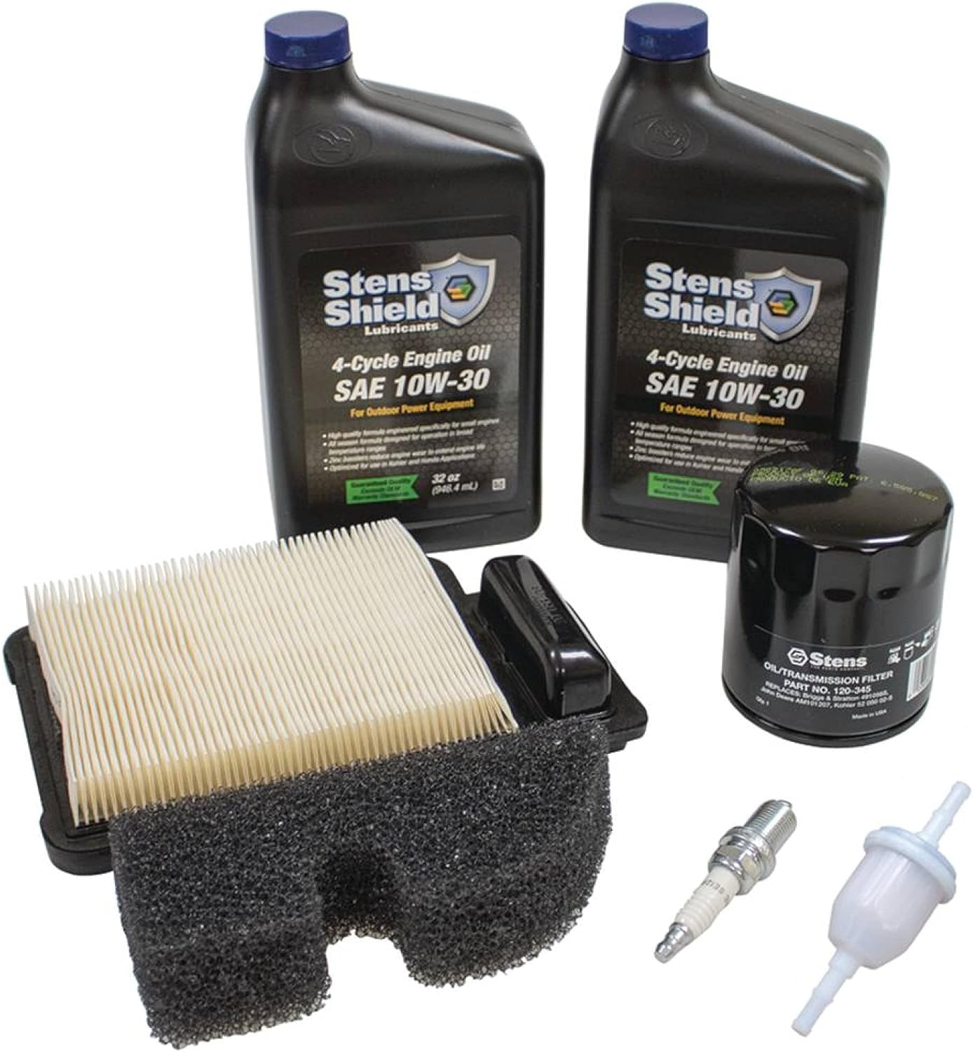 Stens 785-592 Engine Tune-Up/ Maintenance Kit For Kohler 20 789 01-S Single Cylinder Courage 15 - 21 HP SV470 and SV600, black : Lawn Mower Tune Up Kits : Patio, Lawn & Garden