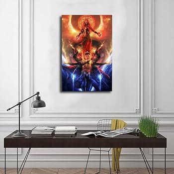 Poster Doctor Strange Sur Toile 30x45cm - Décoration Chambre, Bureau - Haute Qualité, Imperméable