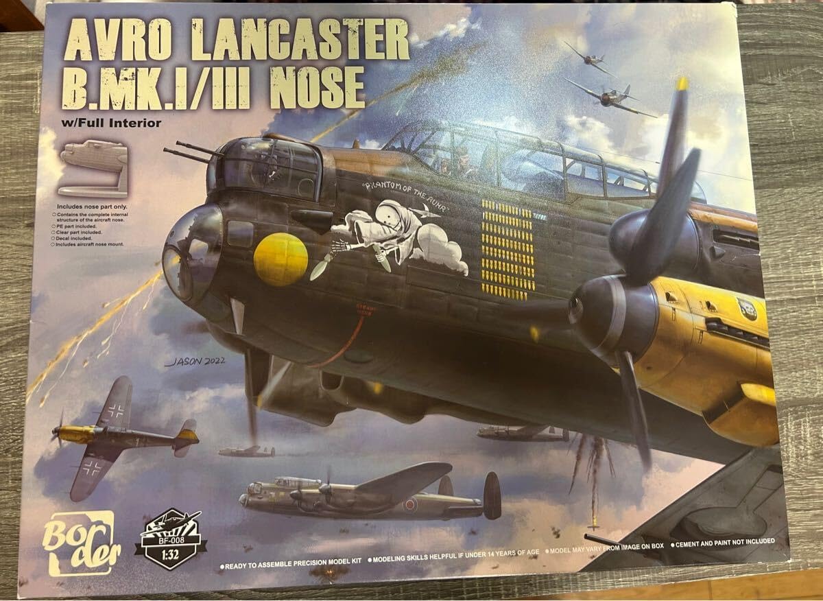 ボーダーモデル 1/32 ドイツ空軍 アブロ ランカスター B.MK I