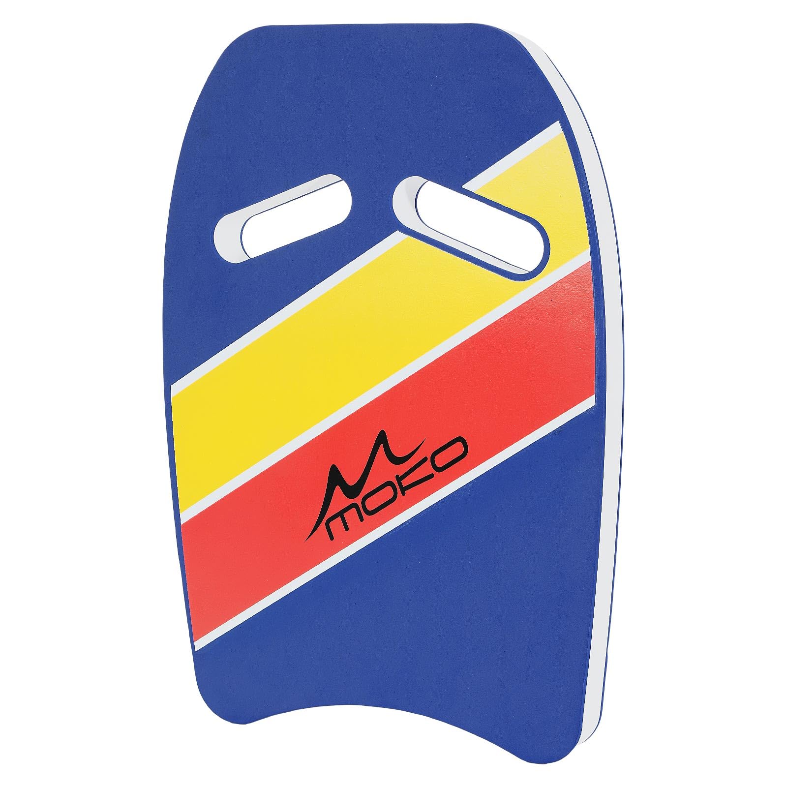 MoKo Swim Kickboard, Cartoon Swimming Training Kick Board Pool Exercise Equipment Promote Natural Swimming Position Water Fun Tool for Adults, Colorful Twill — image 1