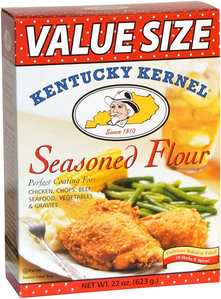 Kentucky kernel Seasoned Flour, 22 Ounce (Pack of 12)