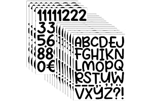 2 Inch Letter Stickers: Express Yourself in Bold