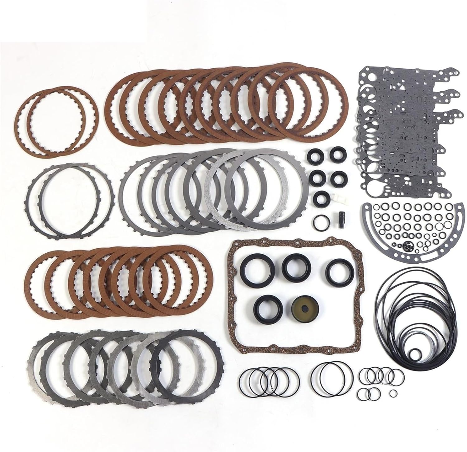 Transmission Master Rebuild Kit Overhaul B124820A B124880A W124881A Compatible with Mitsubishi 1996-UP F4A51 F4A52 Car Part