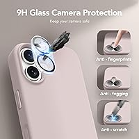 Vista 142 de GONEZ Funda para iPhone 14 Pro, compatible con Magsafe, con protector de pantalla + protector de lente de cámara, forro de microfibra suave