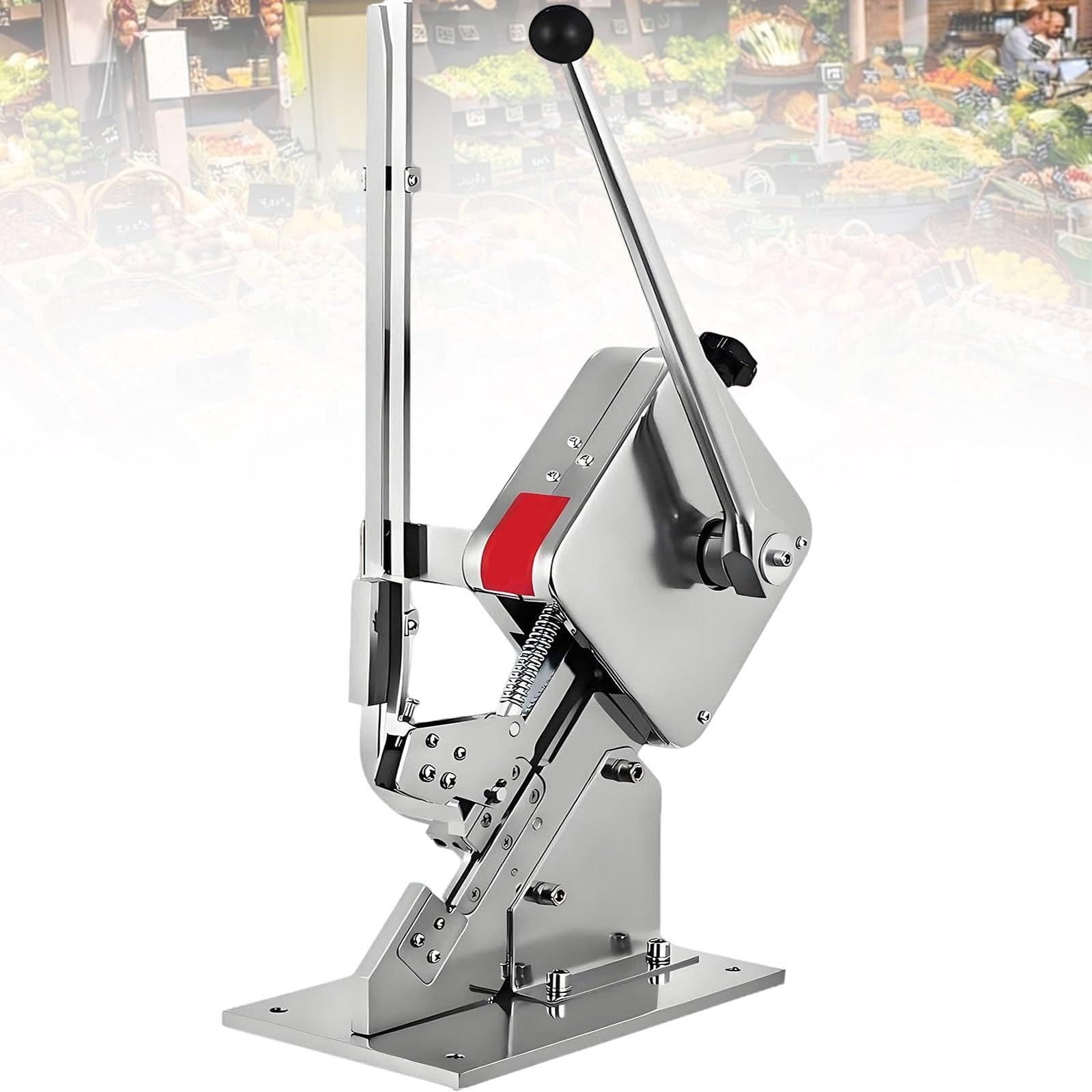 ASerZenith Commercial U-Shape Sausage Clipper Clipping Machine, Manual Sealing Machine With U-Shape Clips, Food Plastic Sealer Sausage Maker Tying Machines For Supermarkets Cafe Shops,U502-12000
