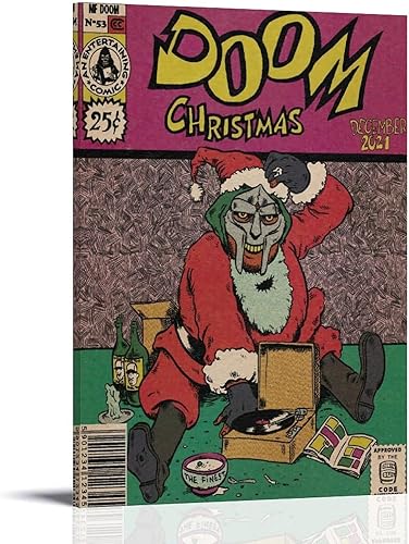 MF Doom - Póster de rapero hip-hop, cómic, pósteres de cubierta de álbum de música, pósteres para habitación, arte de pared estético, decoración de