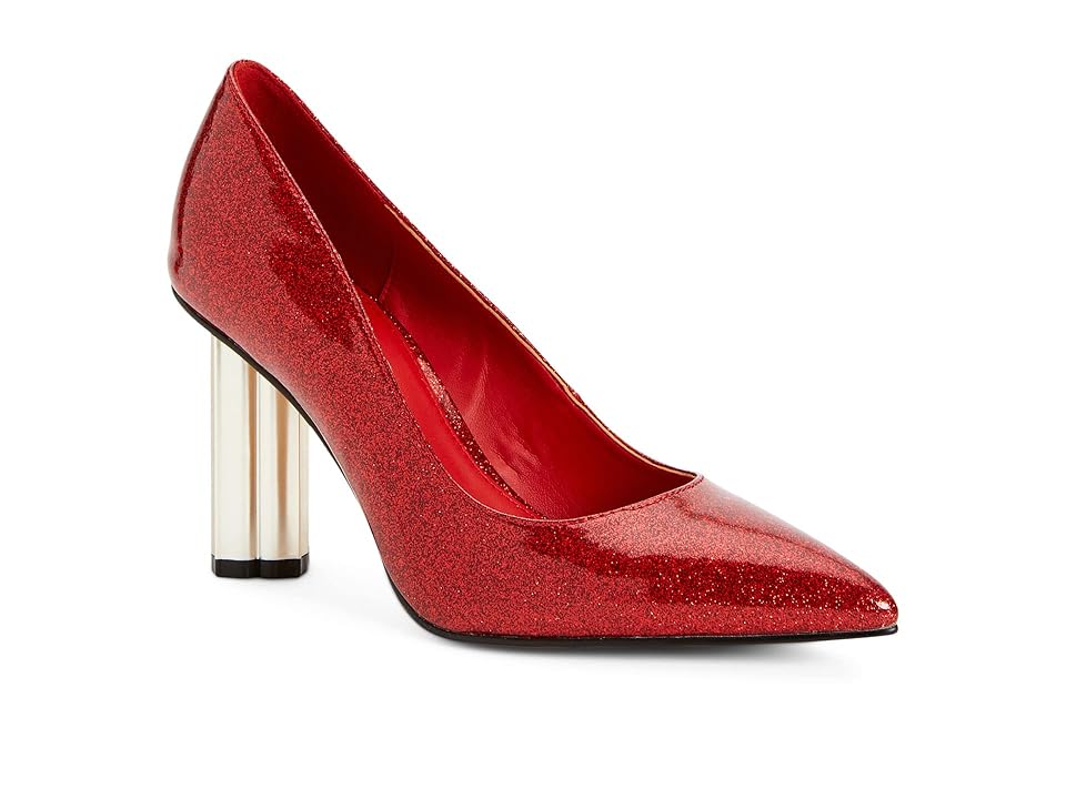Katy Perry The Dellilah High Pump (True Red) High Heels INTERNATIONAL SHIPPING