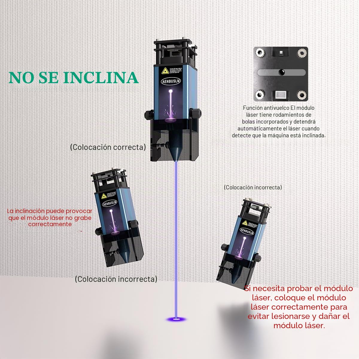 Módulo láser con asistencia de aire, módulo láser de 80 W para cortador láser y máquina grabadora láser, potencia de salida de 10 W, FAC integrado, doble punto comprimido ultrafino CNC