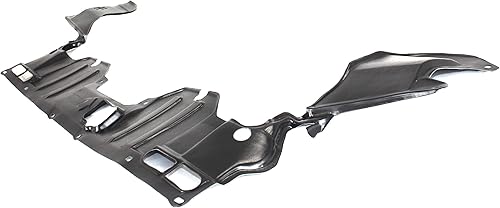 Miniatura 9 de Evan Fischer Kit de protectores de guardabarros delanteros y protector contra salpicaduras del motor compatible con Honda Civic Sedan 2006-2011,