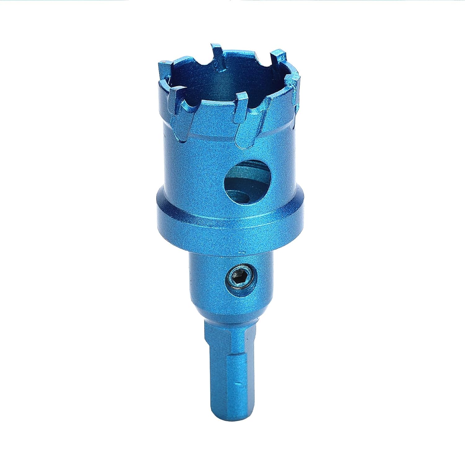 19mm（ 3/4 inch ）Carbide Hole Saw,Metal Steel Hole Saw,Stainless Steel Drill Bit, Hole Cutter for Stainless Steel,Sheet Metal, Thick Metal and Iron,Blue (19mm（ 3/4 inch ）)