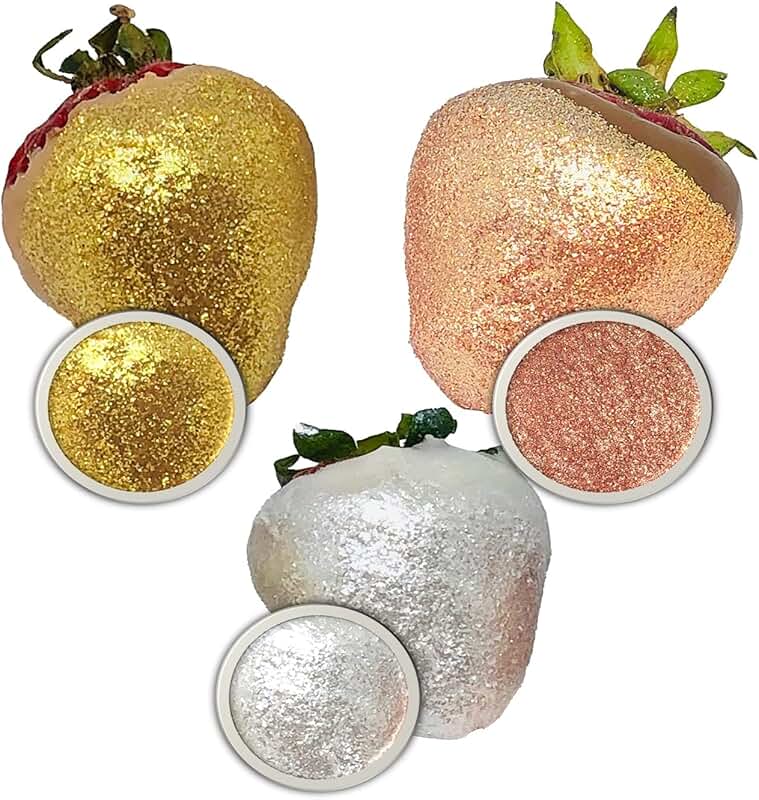 edible glitter for chocolate