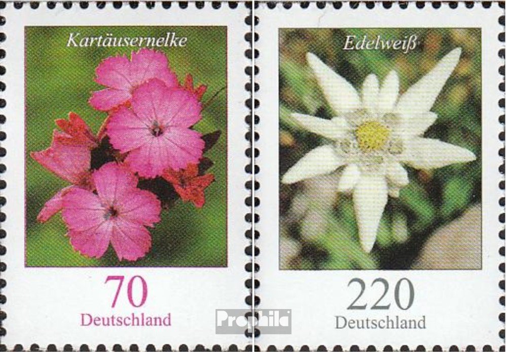 FR Germany 2006 Flowers Stamp Collection - Complete Issue 2524 Unmounted Mint (MNH) By Prophila - View #10