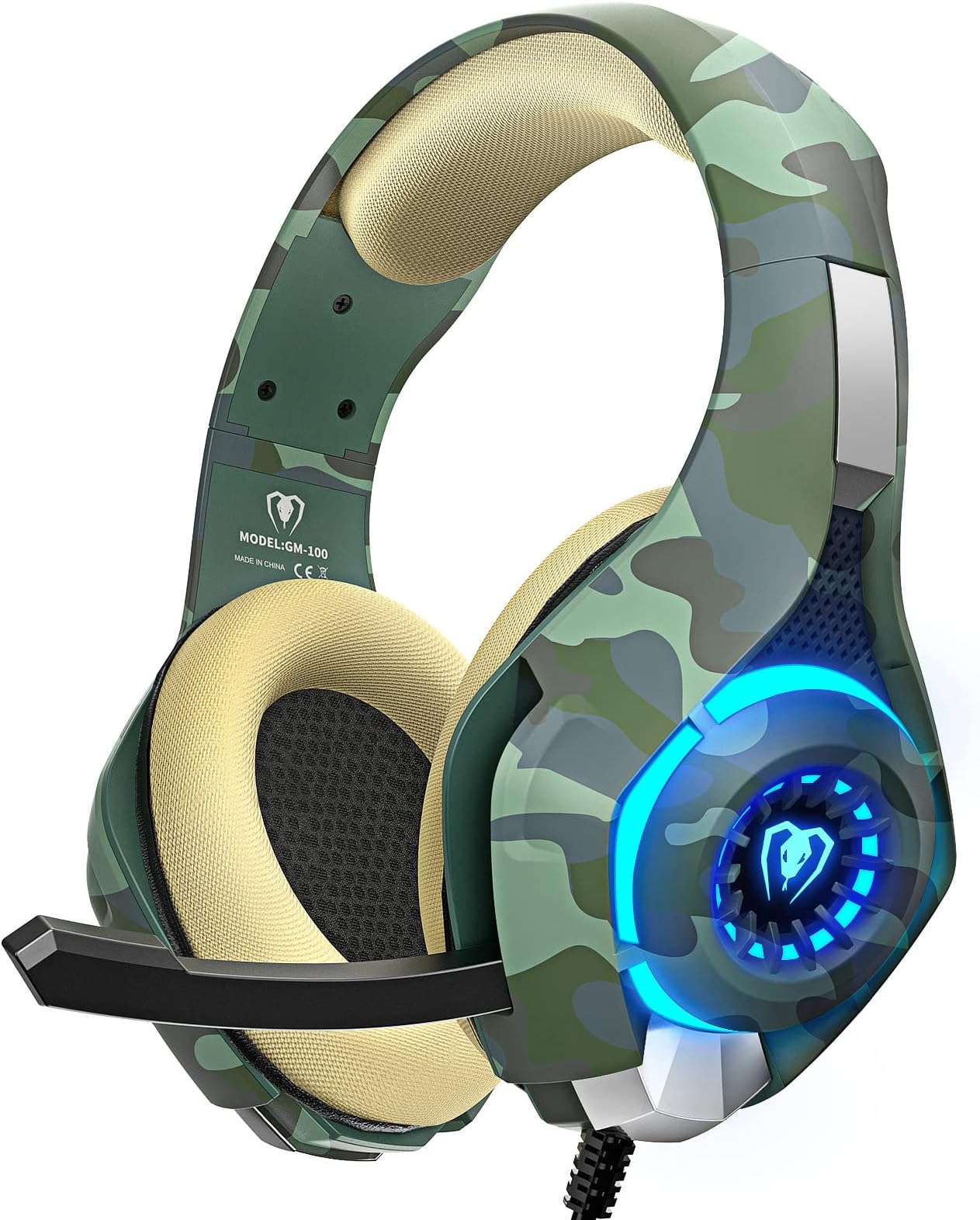 Dart Frog Gaming Headset with Microphone, Compatible with PS4 PS5 Xbox One PC Laptop