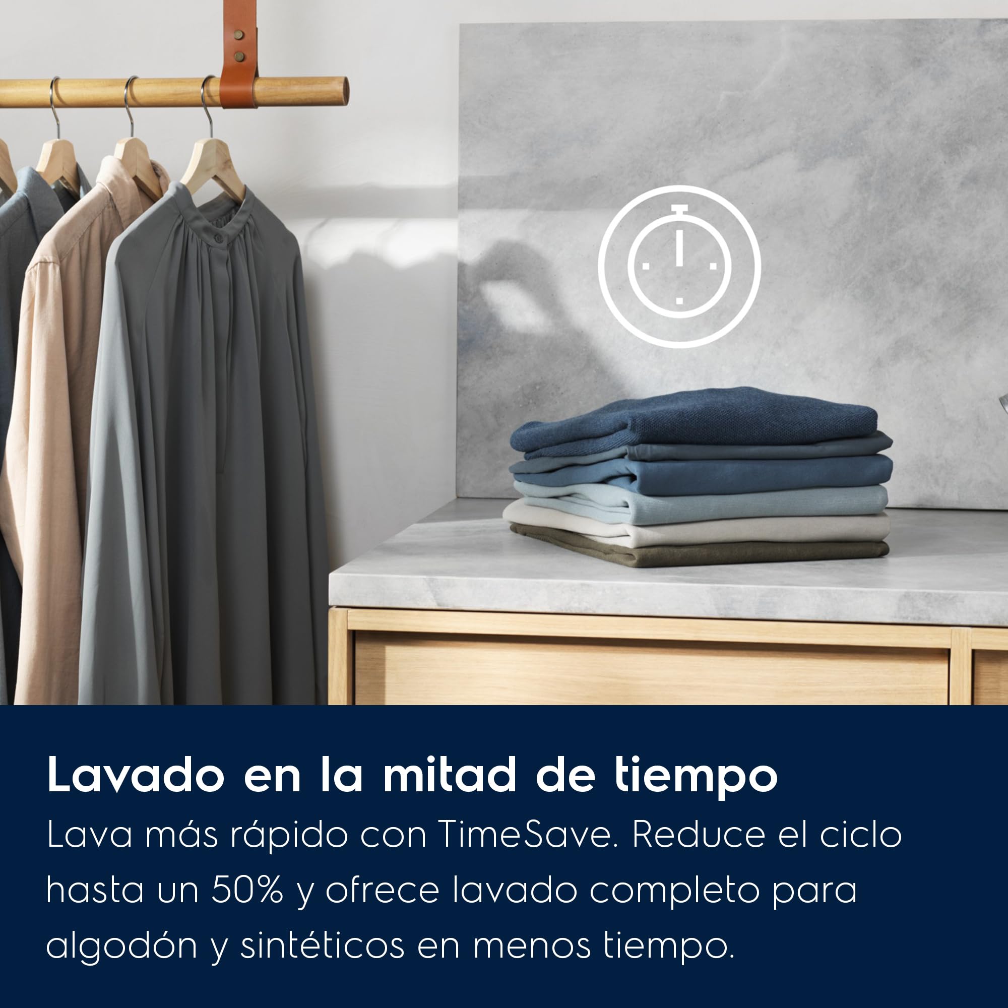 Electrolux EN5T8621NA – Lavadora Carga Superior Serie 500, Libre Instalación, 6 kg, 1.200 rpm, Clase A, AutoSense, Motor Inverter, Certificado Woolmark Blue
