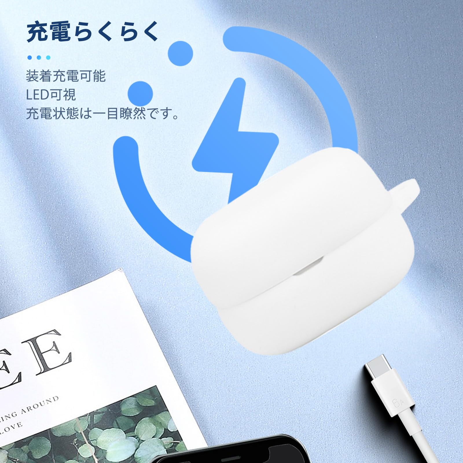 Amazon | For ソニー(SONY) LinkBuds Clip 用 ケース カバー WF-LC900