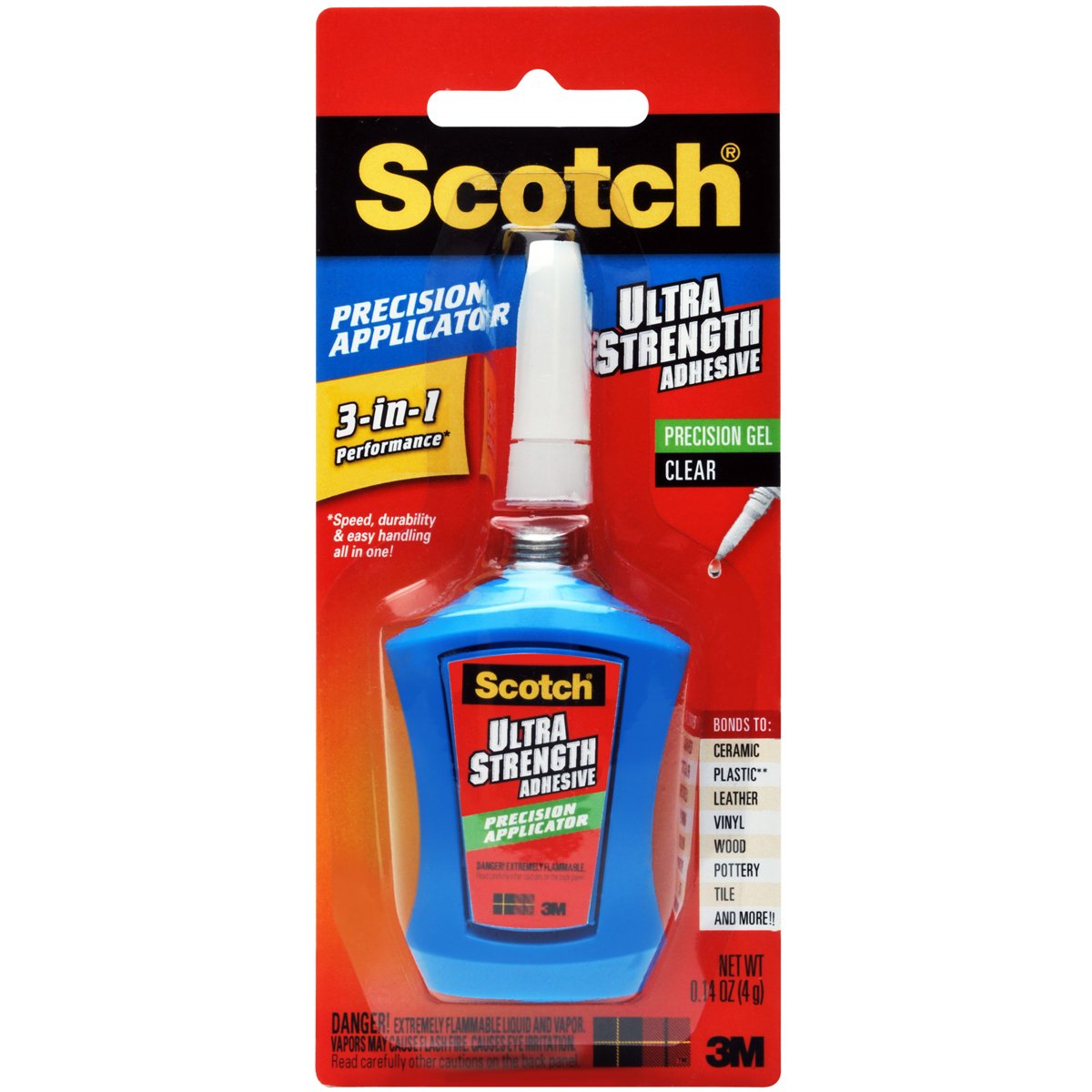 ADHESVE ULTR STRG 0.14OZ