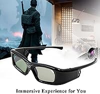 Vista 9 de Gafas 3D, GL410 Gafas 3D para proyector Full HD Active DLP Link para Optama Acer ViewSonic Sharp Dell DLP Link proyectores