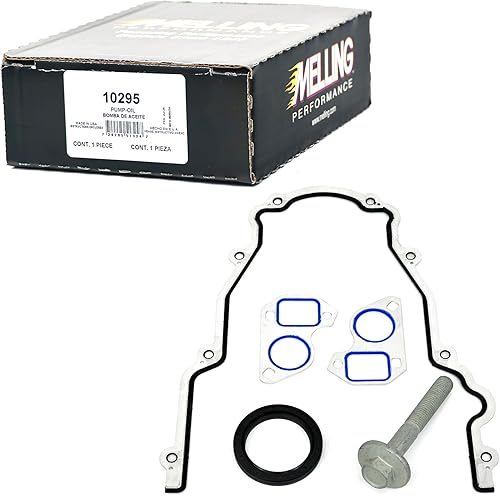 Bomba de aceite de molienda de alta presión 10295 y kit de instalación de juntas - Compatible con Gen III y IV 4.8 5.35.7 6.0 6.2 LS1 LS6 LS2 LS3