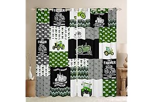 John Deere Tractor Curtains: The Ultimate Window Dressing for Young Explorers