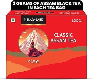 Classic Assam Black TeaBags, 100 Pieces | Tea Bags 100 | Assam Tea Bags