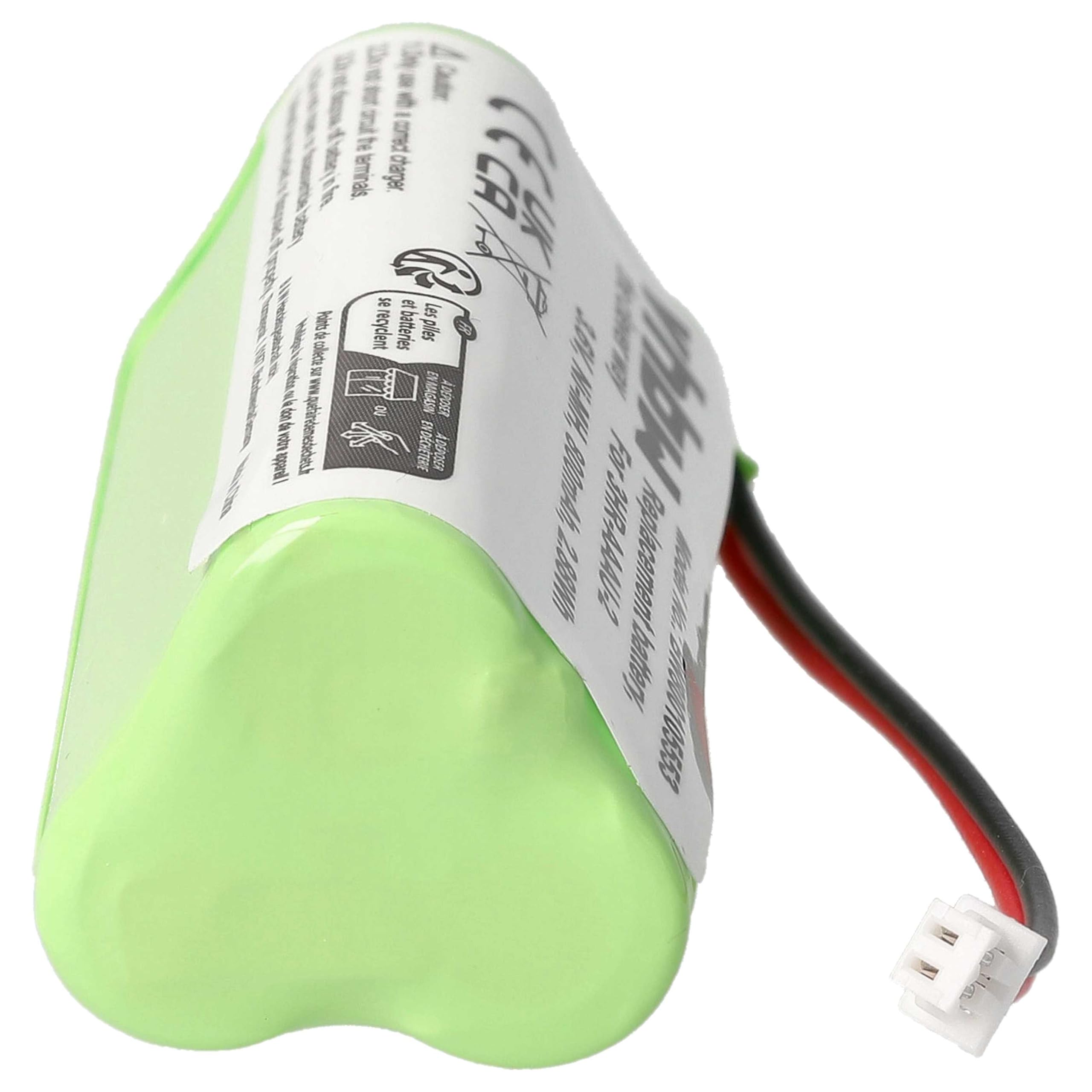 vhbw 1x Batterie Compatible avec Bang & Olufsen BeoCom 2 téléphone Fixe sans Fil (800mAh, 3,6V, NiMH) - Remplacement pour 3HR-AAAU-2