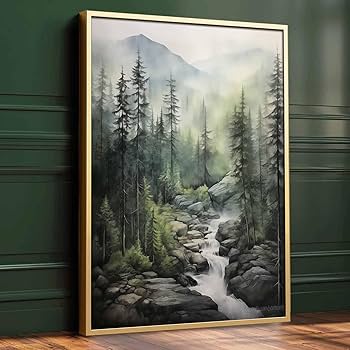 こもれび＊大きめ12号キャンバス　絵画　原画　自然　森　新緑　テクスチャーアート こもれび＊大きめ12号キャンバス 絵画 原画 自然 森 新緑