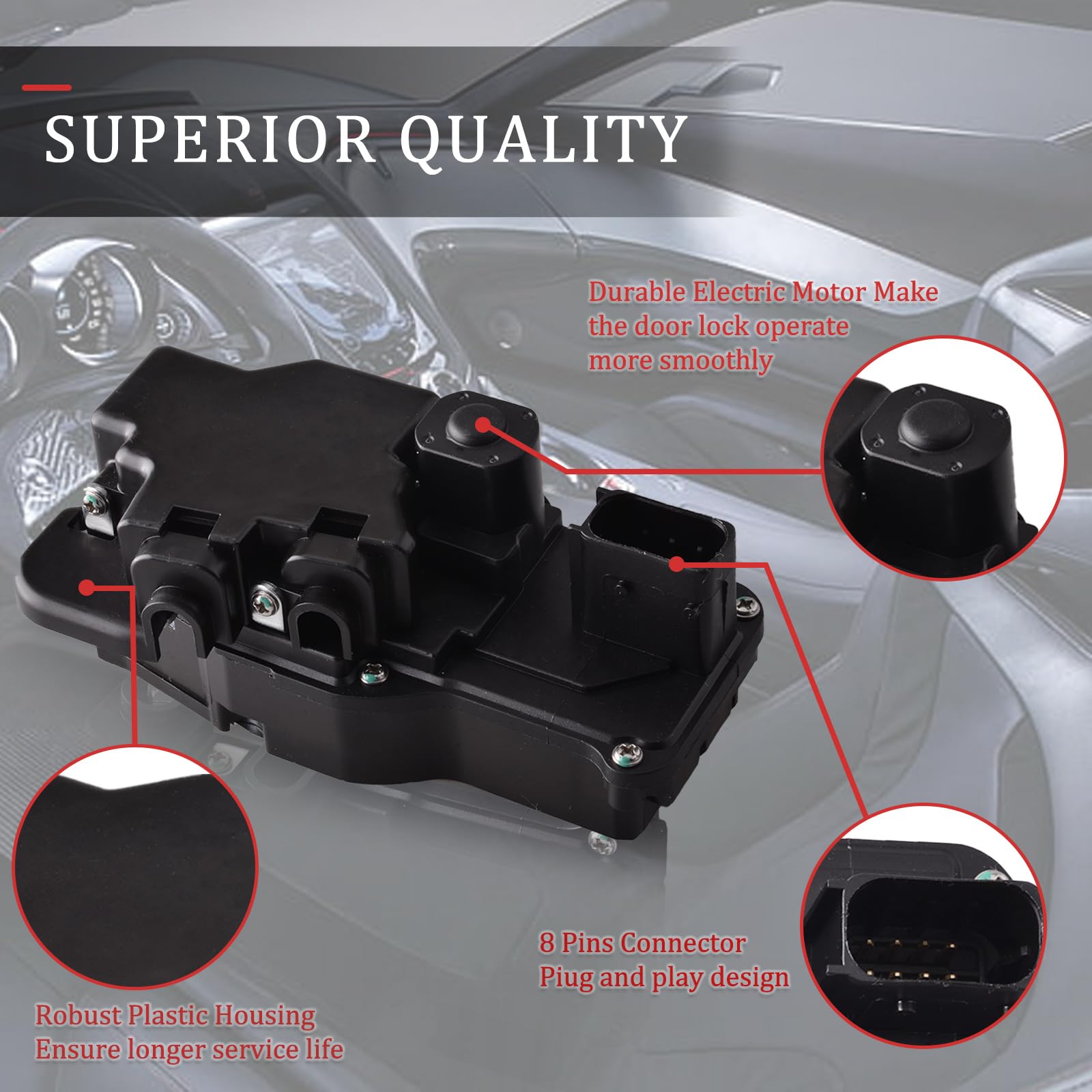 Amazon.com: Predep Front Left Driver Side Door Lock Latch Actuator