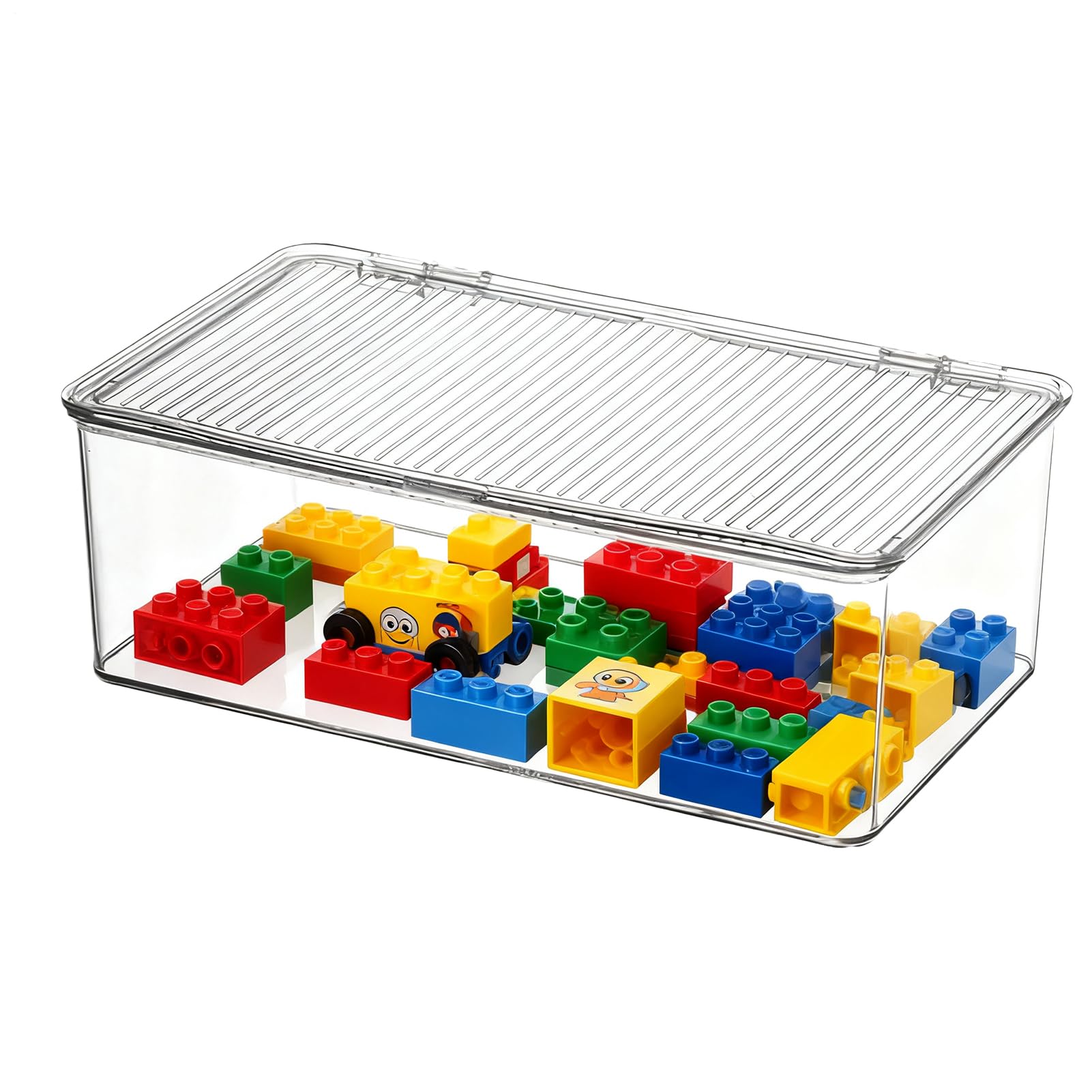 Boîte transparente de rangement pour éliminer le désordre du maquillage