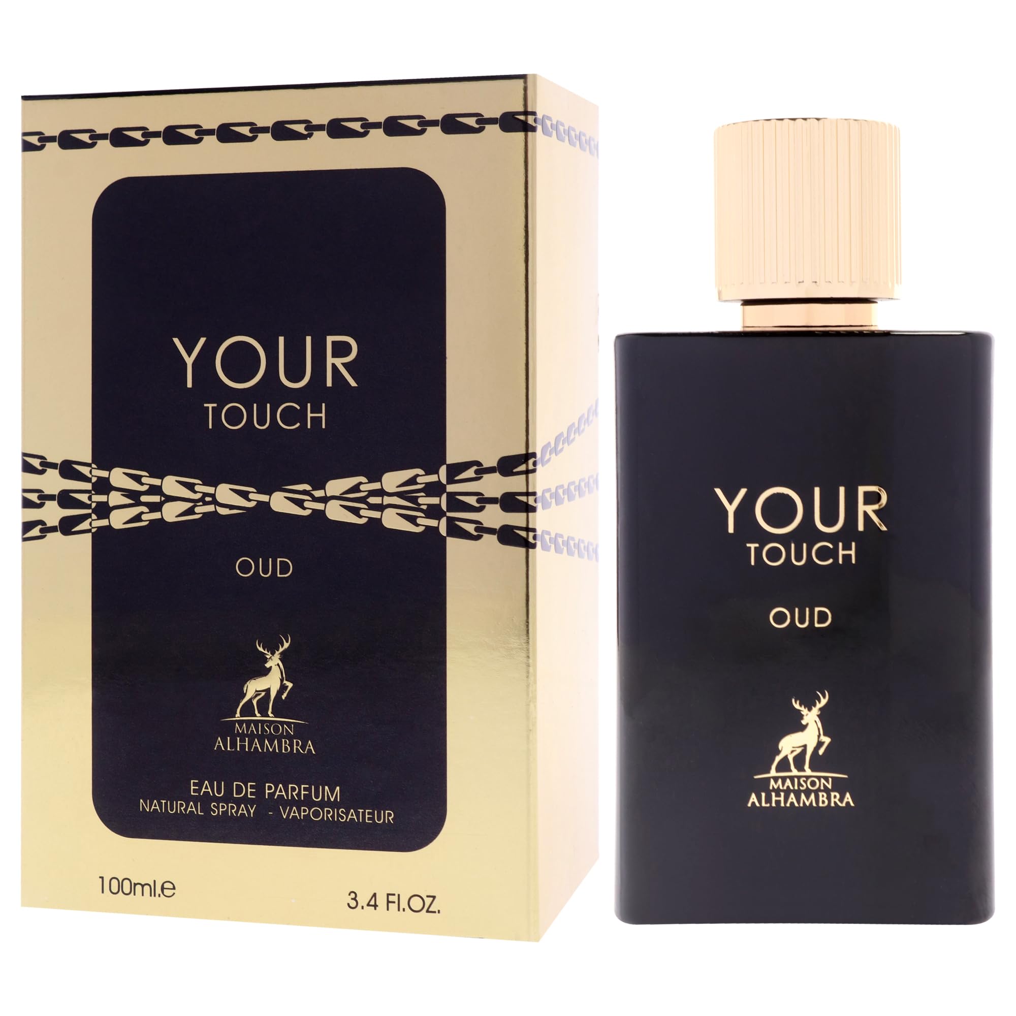 香水(男性用) Maison Alhambra Your Touch Oud Amazon.com : Your Touch Oud by Maison Alhambra for Men - 3.4 oz