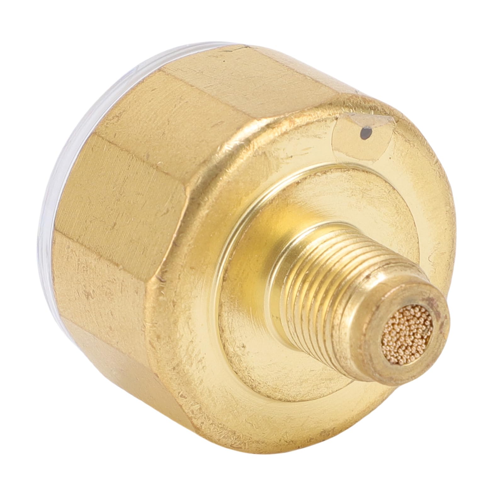 CHICIRIS Misuratore di Pressione per Bombole, Filettatura G1/8 in Ottone 350 Bar Resistente Agli Urti Resistente All'acqua Si Illumina Al Buio, con Meccanismo Interno per Bombole Ad Alta