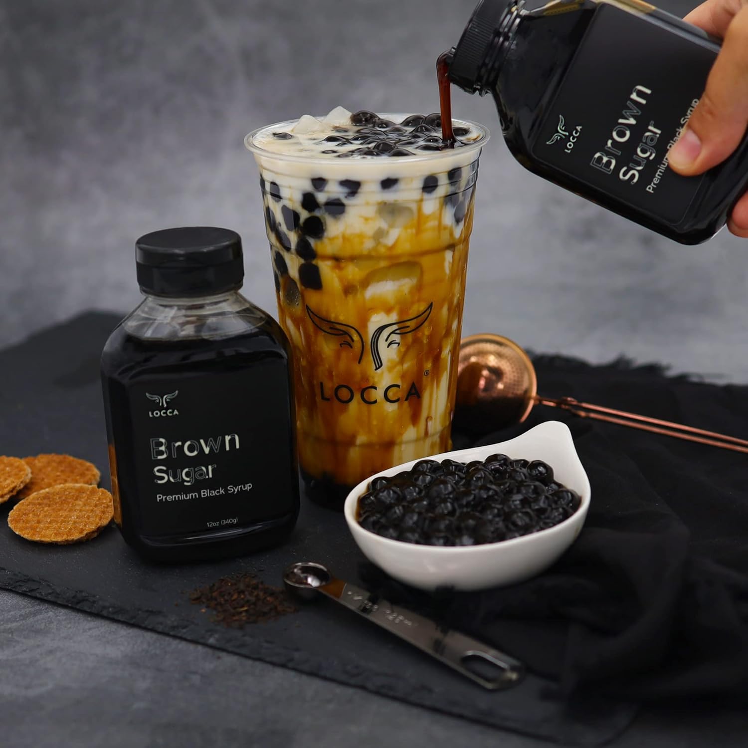 Buy Brown Sugar Syrup, Brown Sugar Boba Syrup, Black Sugar Syrup, Brown Sugar Coffee Syrup, Boba