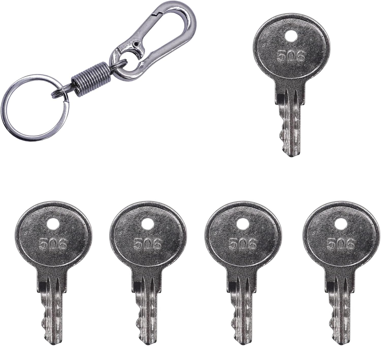 5 Pcs of Cut Keys Code CH506 RV Compartment Lock Truck Tool