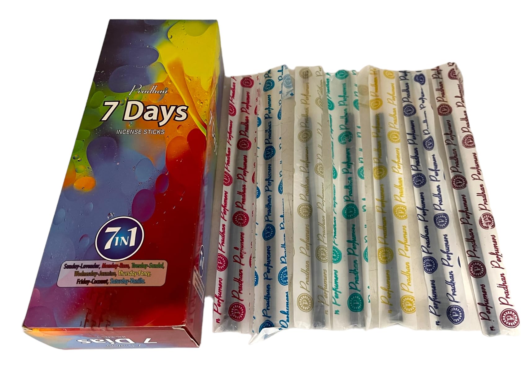 Pradhan - Muestra de 7 aromas - Surtido (7 días)