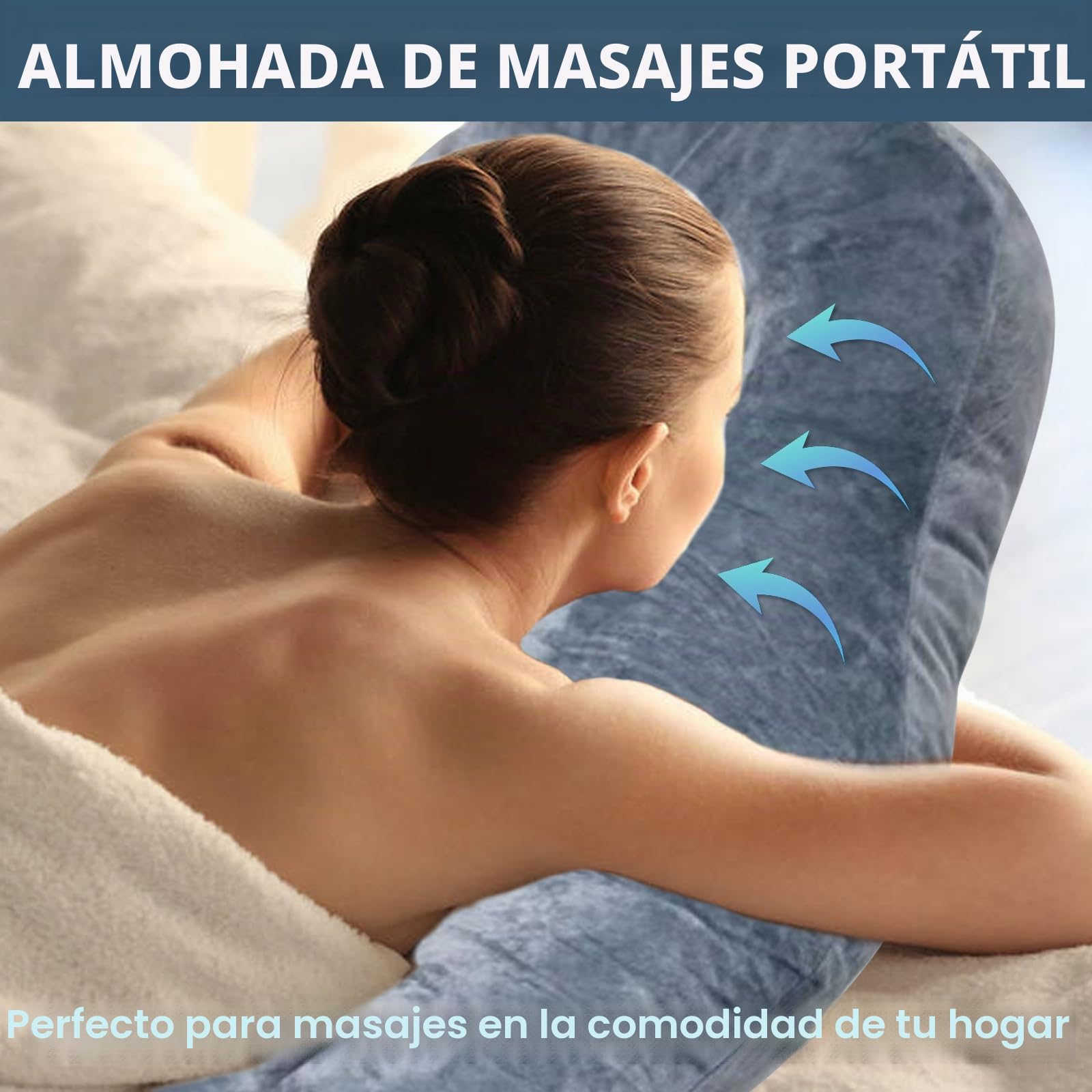 TWSOUL Almohada boca abajo para dormir para recuperación de cirugía de ojos o BBL, almohada propensa con agujero para vitrectomía o cirugía de retina, almohada de masaje en el hogar con espuma