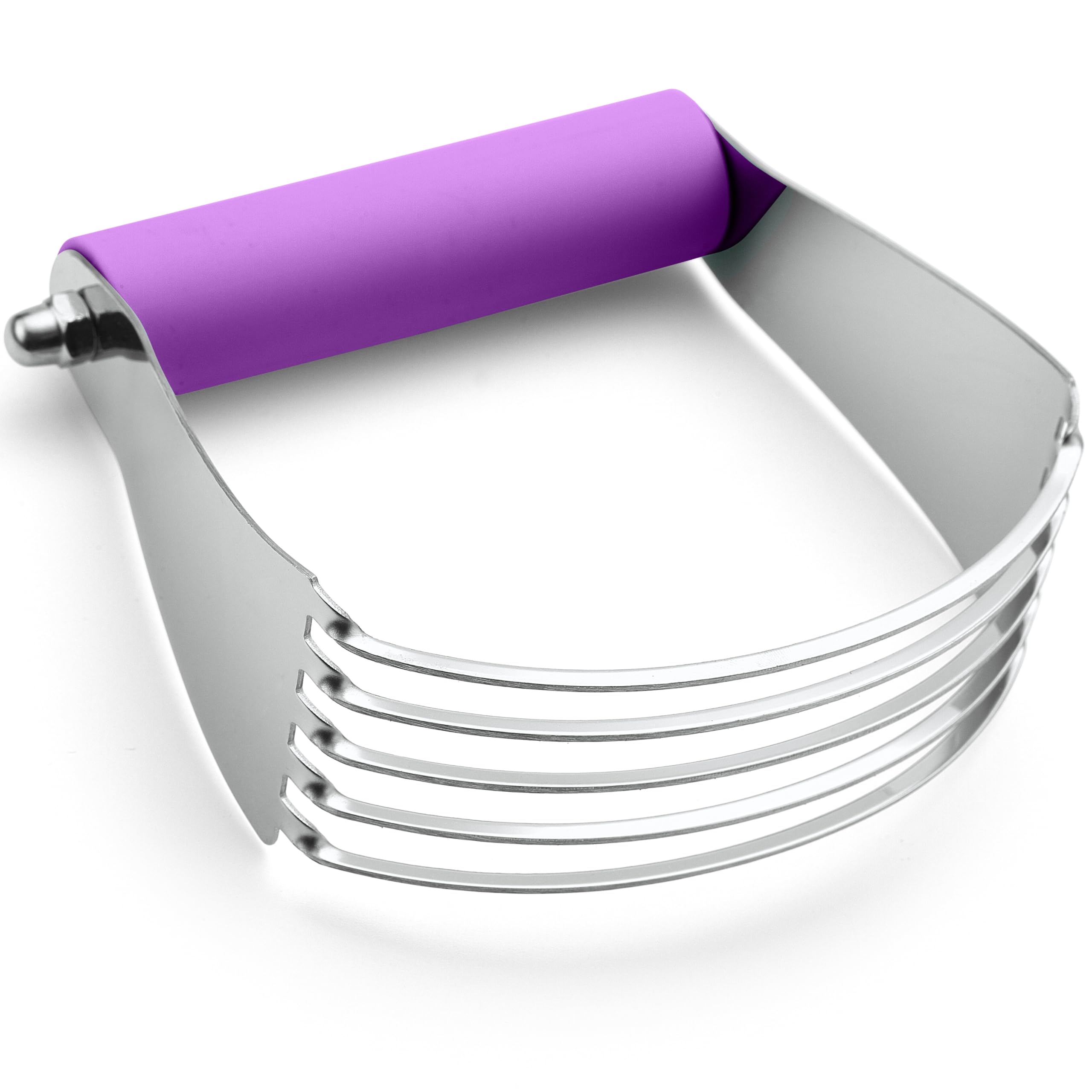 Spring Chef Large Dough Blender For Baking - Durable Pastry Blender, Orchid