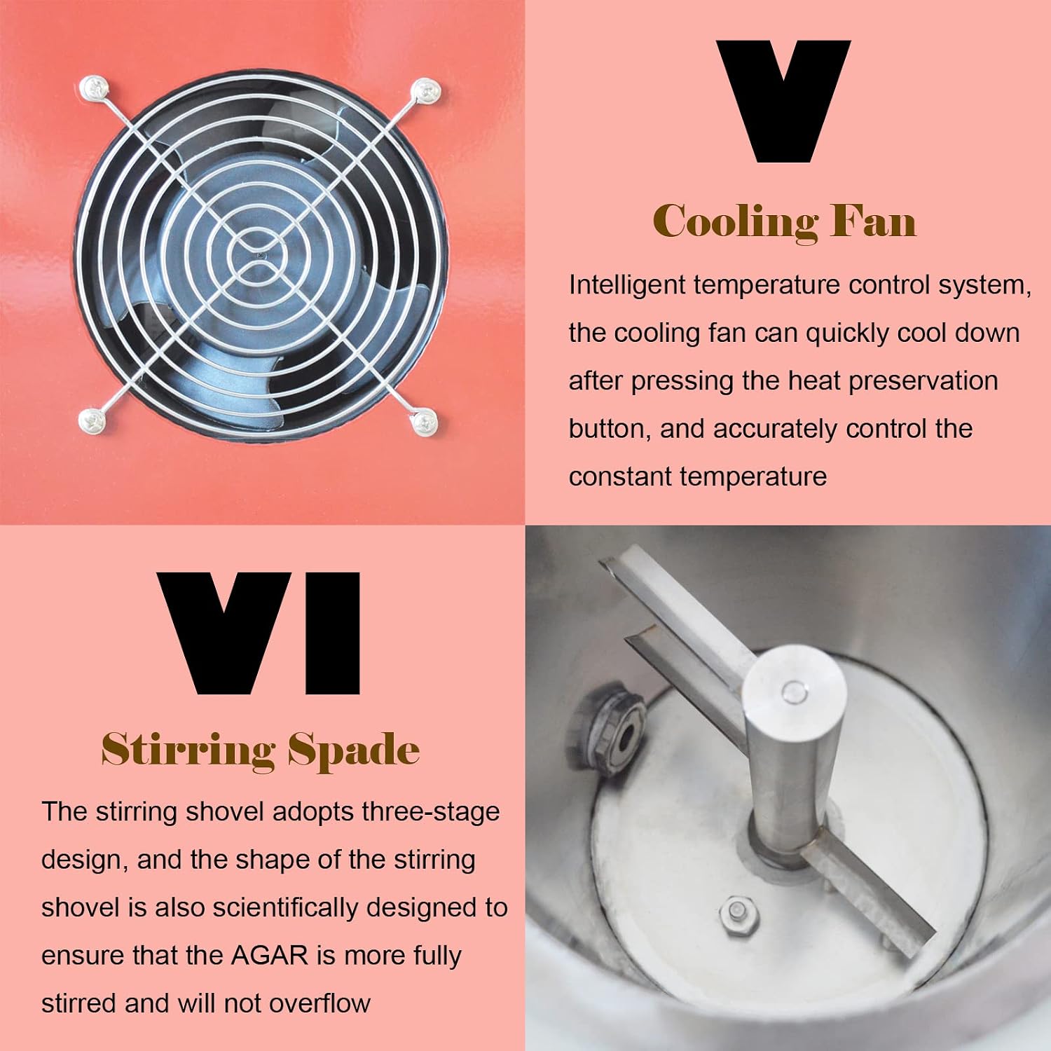 TECHTONGDA Agar Gel Mixer Duplicating Stirrer Machine Dental Lab Duplicating Machine Lab Equipment Hydrocolloid Duplicating Machine for Melting and Mixing Duplicating Gel with Visible Window 110V