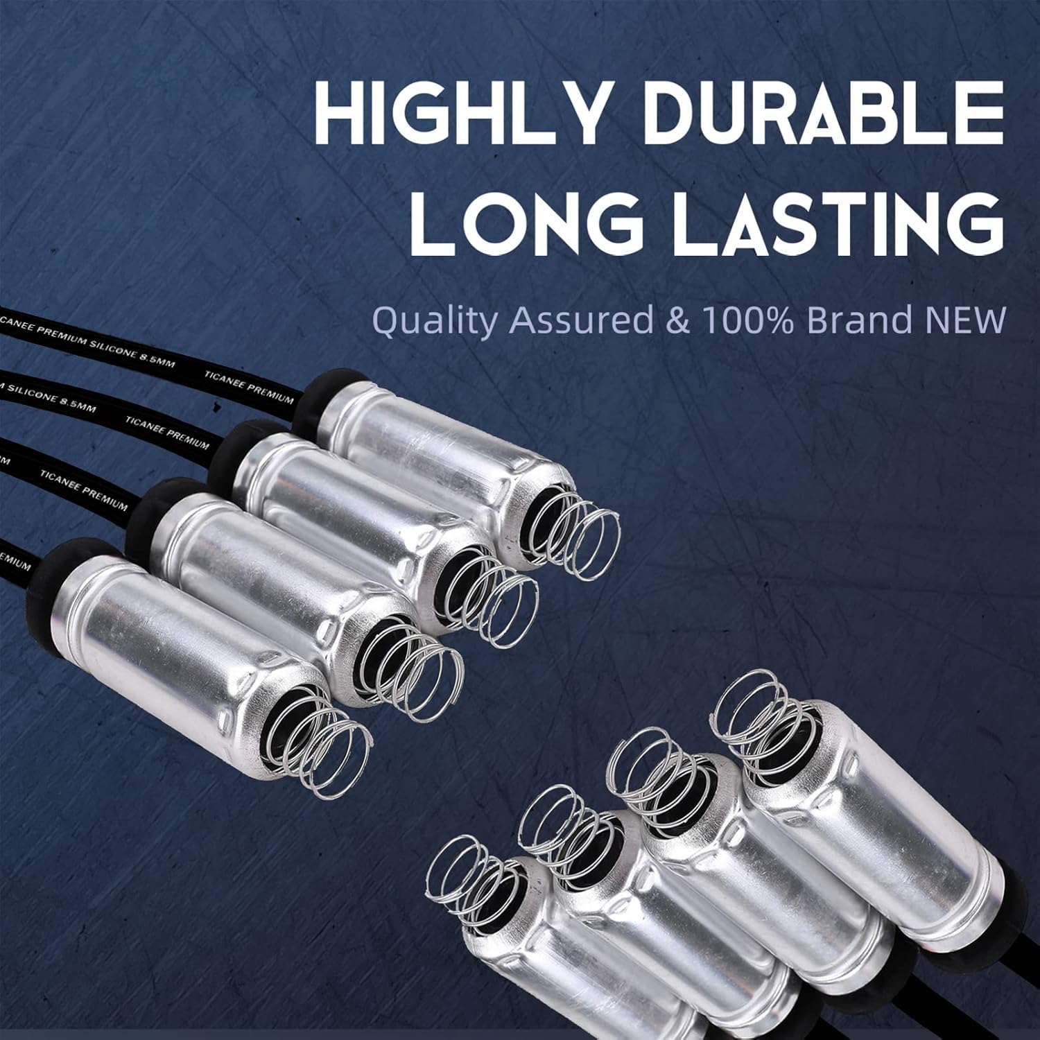 Amazon.com: WOOFIXING 9748HH Spark Plug Wire Set with Heat Shield