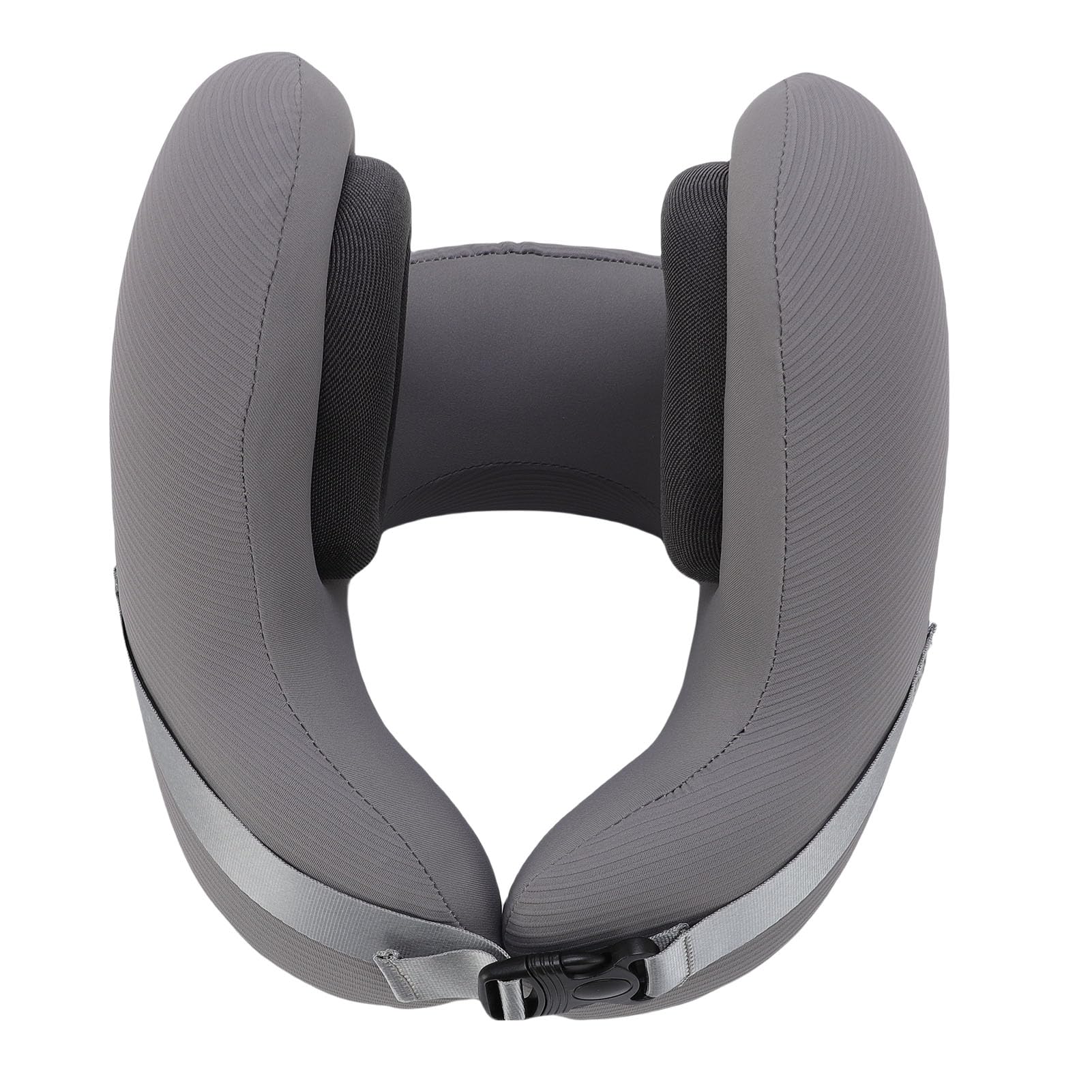 Almohada de viaje para el cuello, orejeras con cancelación de ruido, espuma viscoelástica, almohada de soporte para el cuello en forma de U para avión, viaje, relajación en el