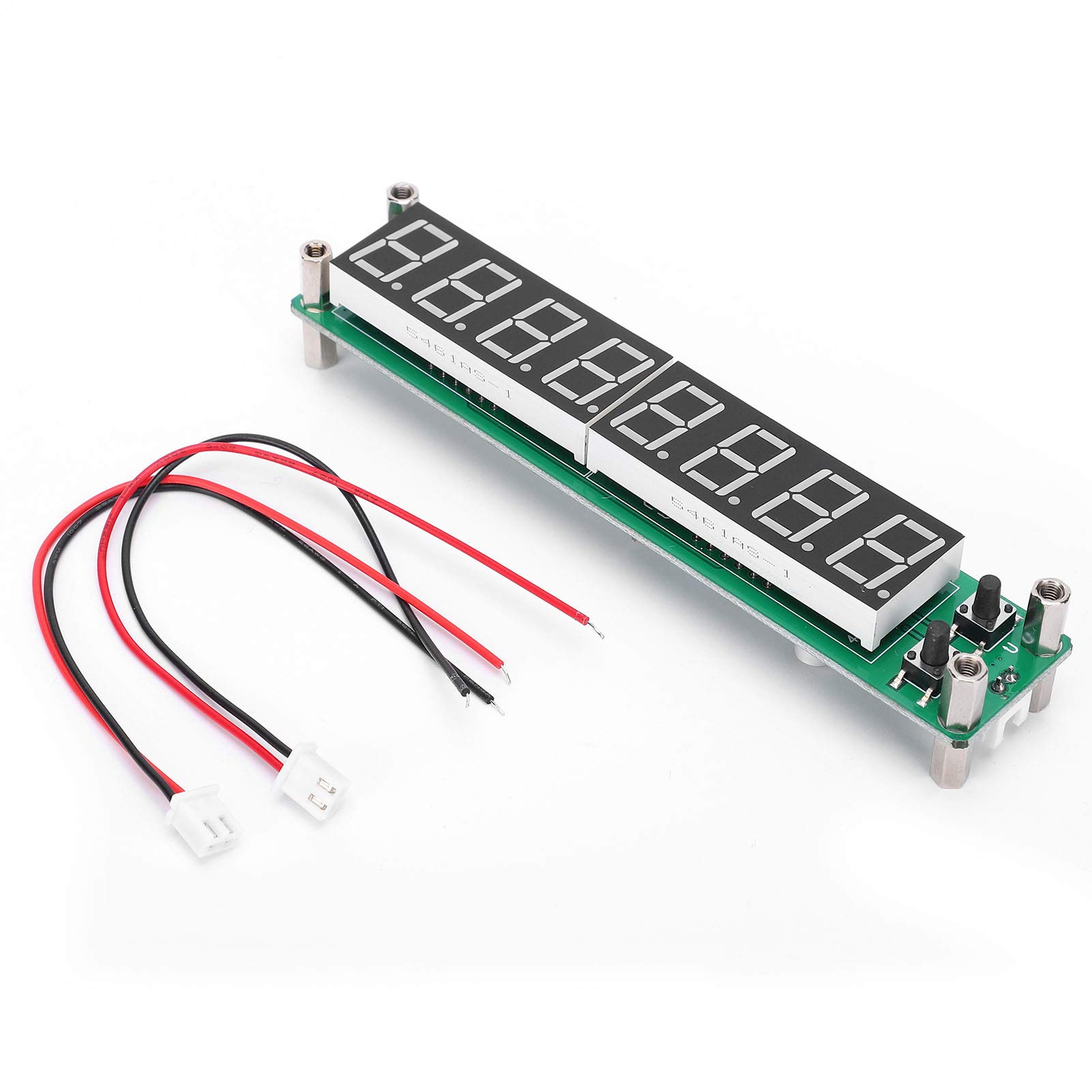 Frequency Counter Module Frequency Measurement Counter, 8-Level Brightness Frequency Tester Module, for Frequency Test for Frequency Measurement(blue)