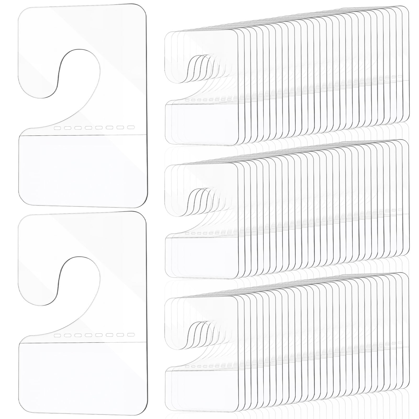 200PCS Clear Self Adhesive Hang Tabs Hooks, Heavy Duty J-Hook Hanging Tags, Sticky Tabs Hang Hooks, Plastic Hanging Tags for Offices, Home and Retail Display in Business Shop
