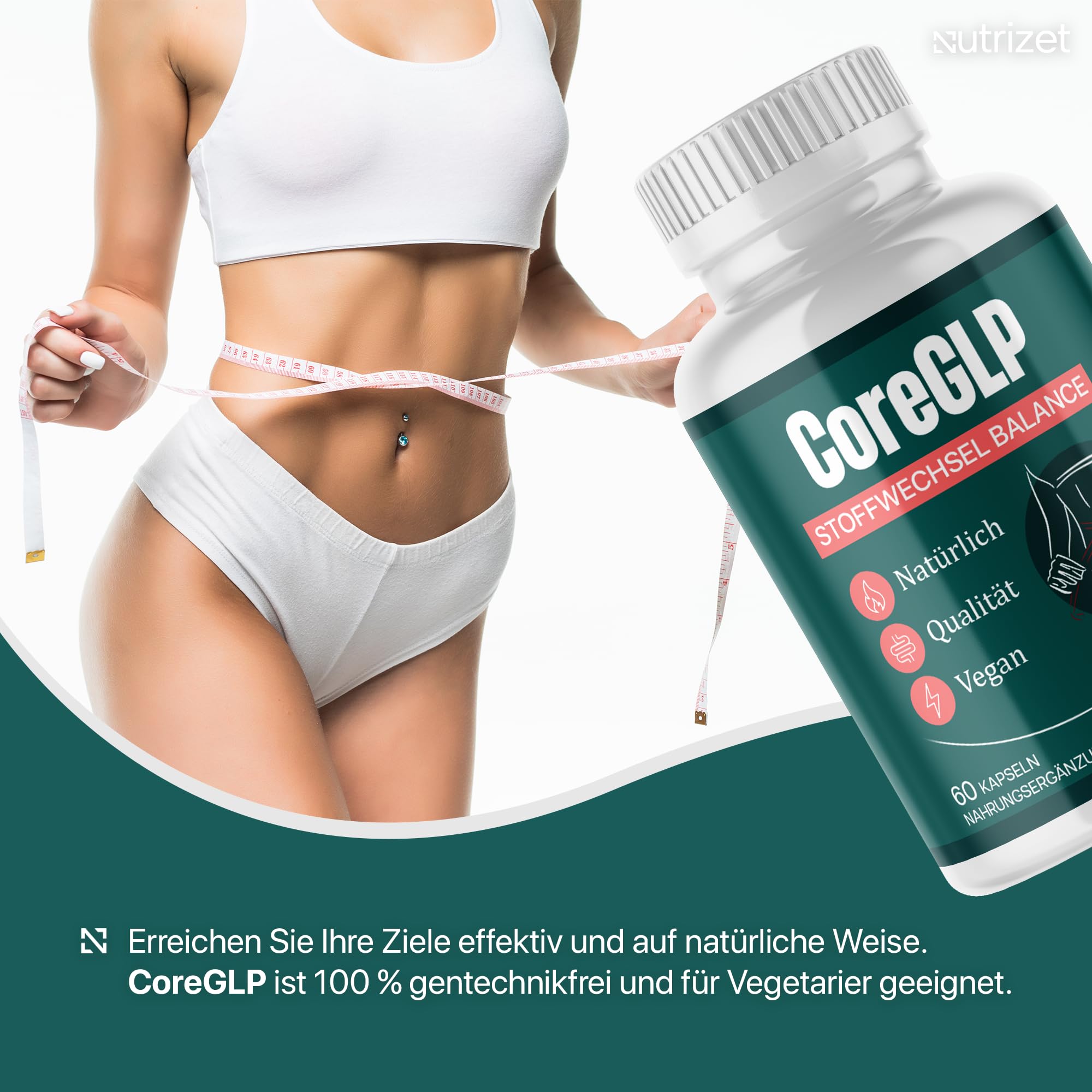 CoreGLP Kapseln - Natürliche Inhaltsstoffe für Männer und Frauen - 60  CoreGLO Kapseln für 1 Monat : Amazon.de: Drogerie & Körperpflege