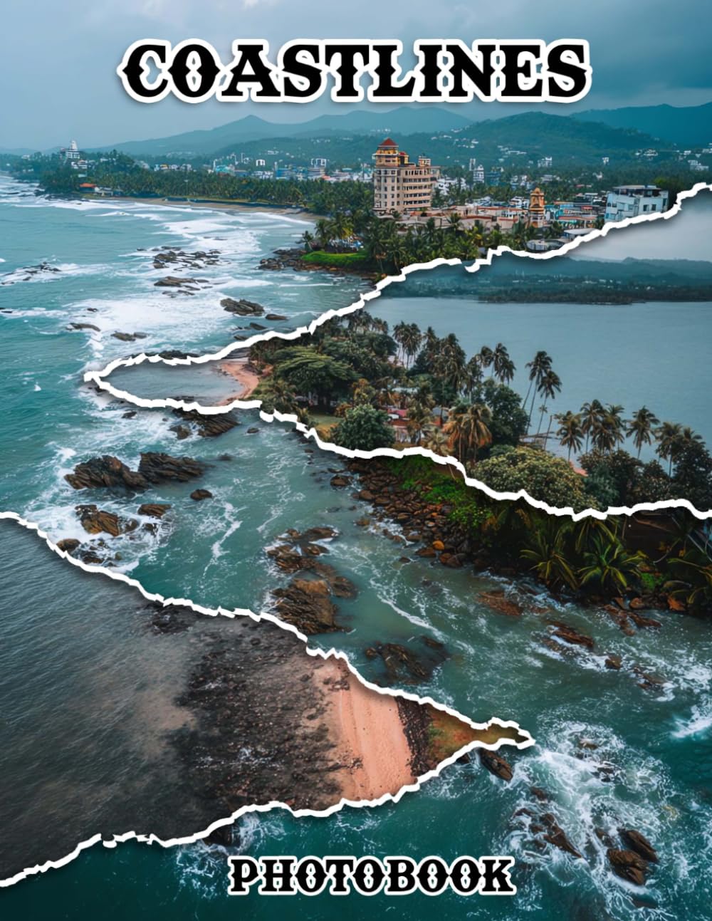 Coastlines Photobook: Embark on a Coastal Journey With These 40 Captivating Shoreline Photos | 8.5x11 Large Print